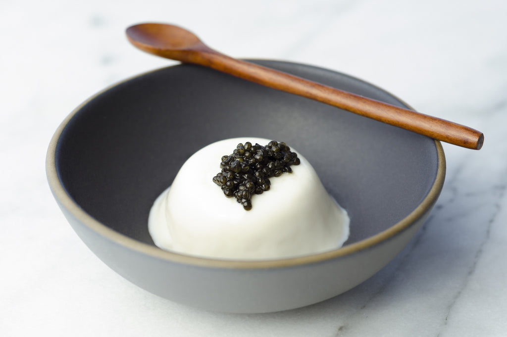 Caviar Vanilla Panna Cotta