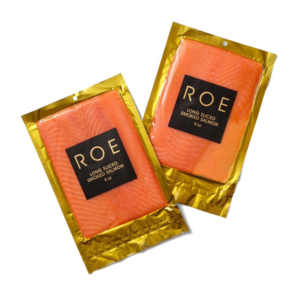 Long Sliced Smoked Salmon (2-Pack)