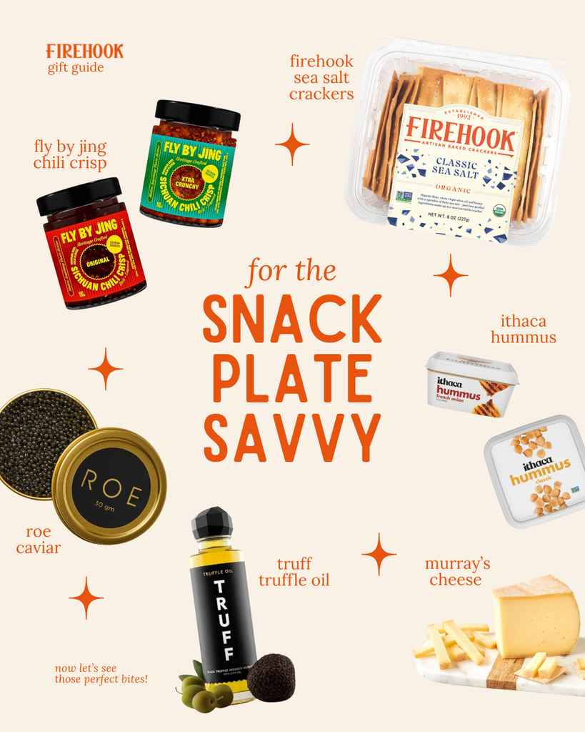 The Firehook Gift Guide featuring ROE Caviar