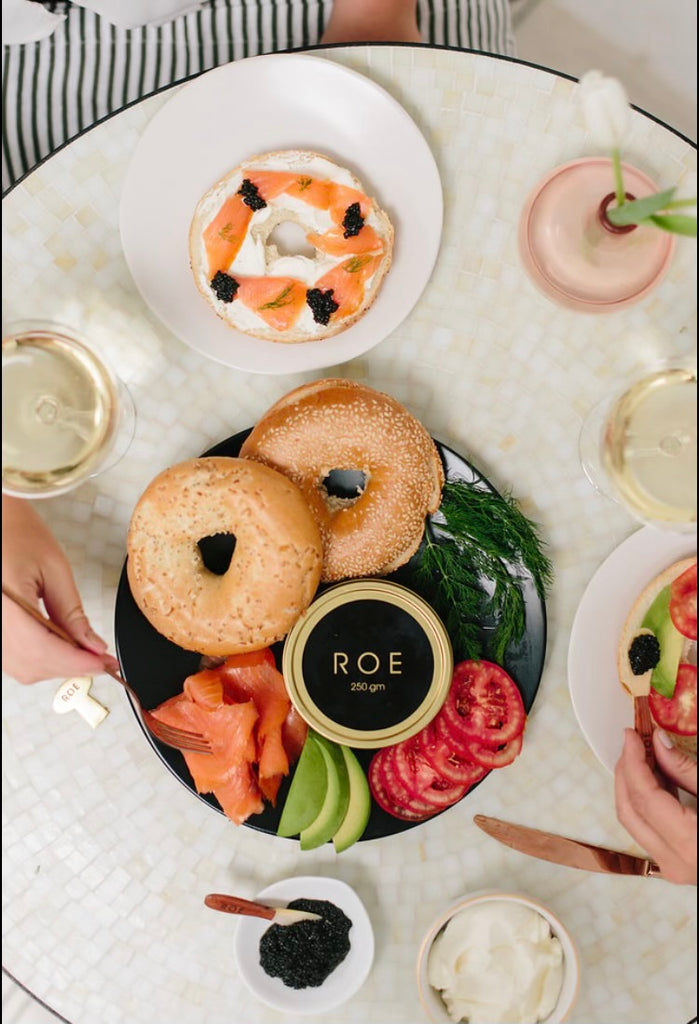 Caviar Bagel Bar