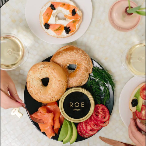 Caviar Bagel Bar